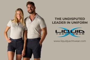 Advert for Liquid Yacht Wear