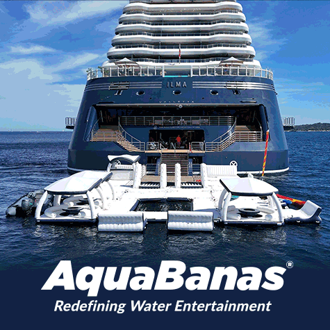 Advert for Aquabanas