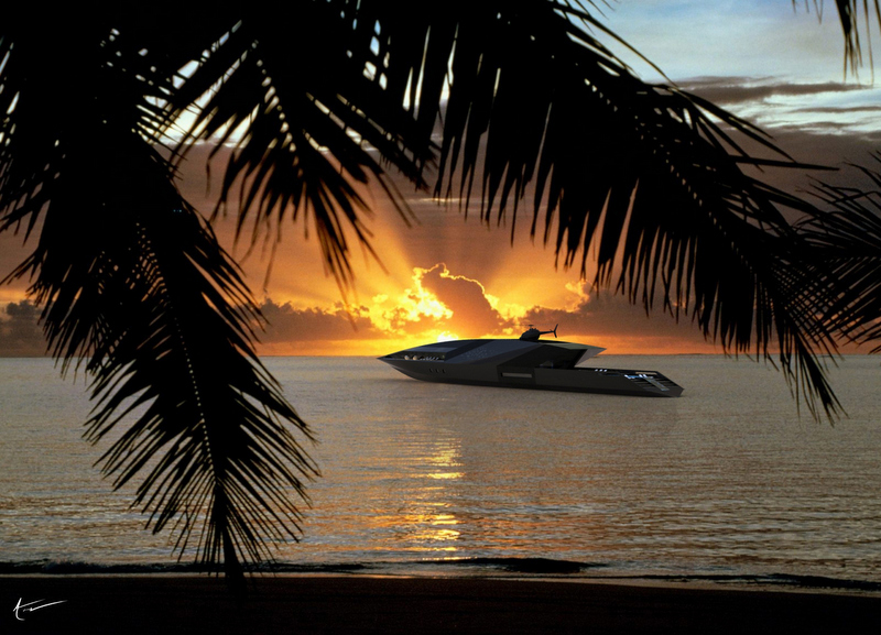 Black Swan Yacht Concept