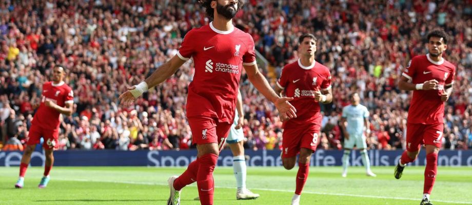 Liverpool v Bournemouth in the Premier League
