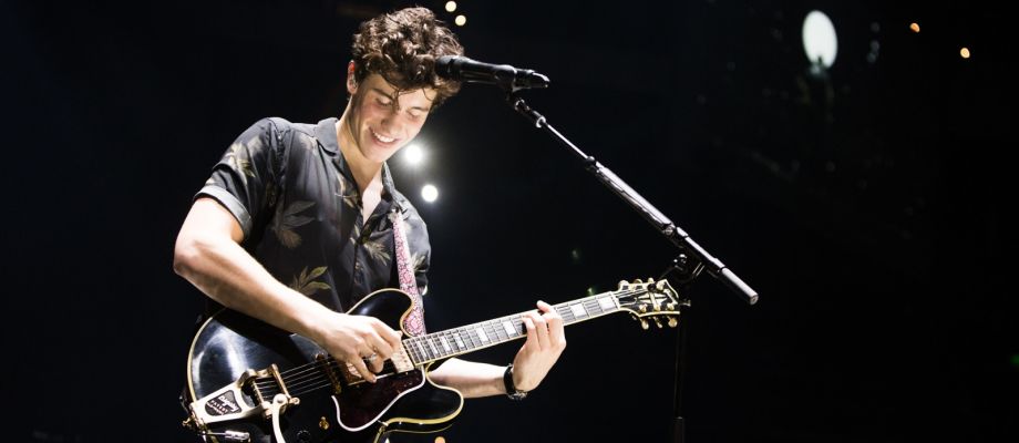 Shawn Mendes at the O2 Arena