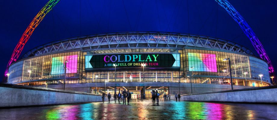Coldplay at Wembley Stadium